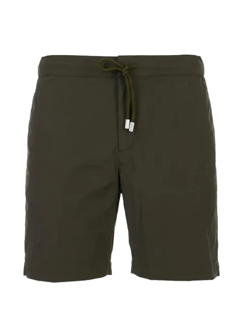 Fedeli drawstring carabiner-detail shorts Green 00435