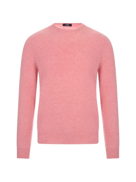 Fedeli crew-neck sweater Pink 05878