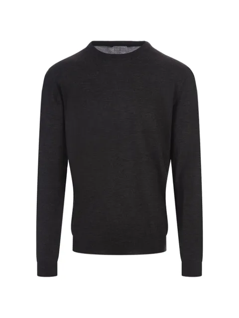 Fedeli Argentina crew-neck sweater Black 06157