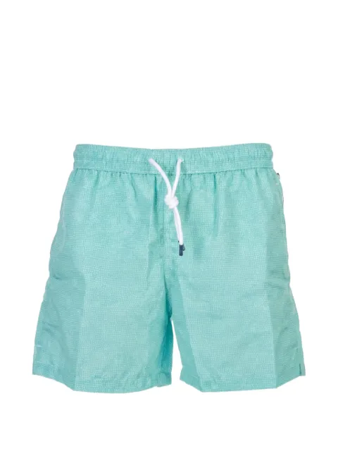 Fedeli micro-dot swim shorts Green 00318F59