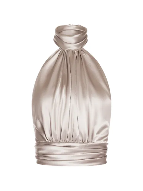 ALEXIA & ANTONIA draped blouse Neutrals 12011511101