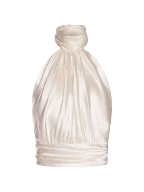 ALEXIA & ANTONIA draped blouse Neutrals 12011511101