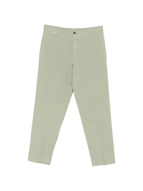 Dell'oglio button-fastening trousers Green TCR329661
