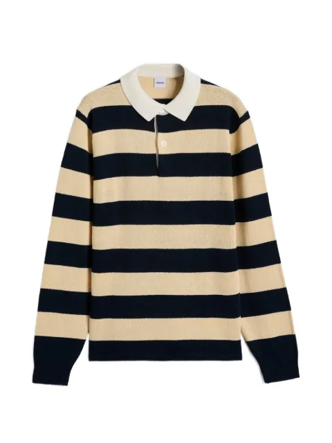 ASPESI striped polo shirt Blue M819M125