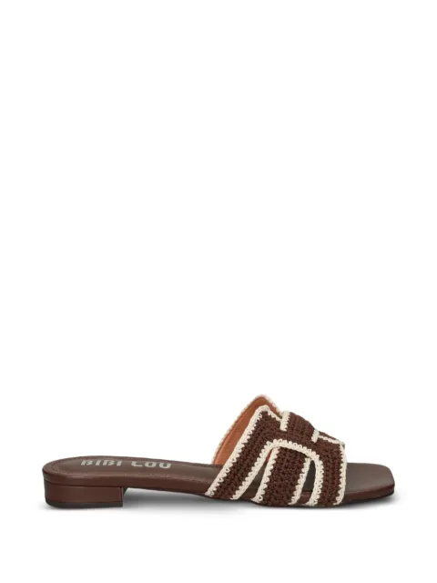 Bibi Lou Holly woven-strap sandals Brown 760Z87VK