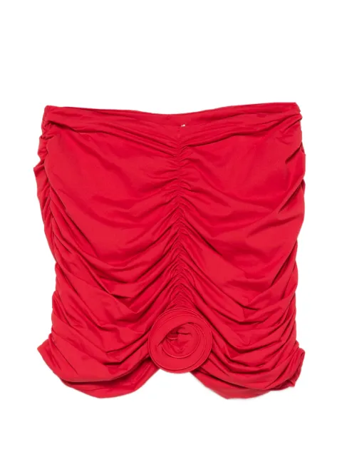 La Reveche ruched skirt Red LR23SKR
