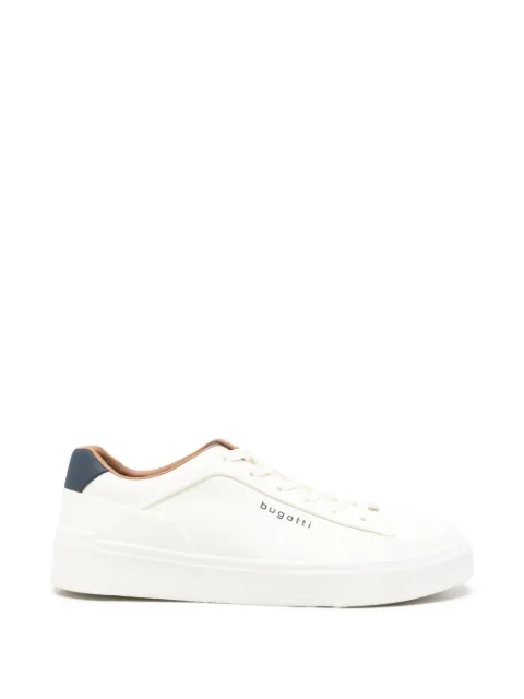 Bugatti logo-print lace-up sneakers White 325AMU0150002100