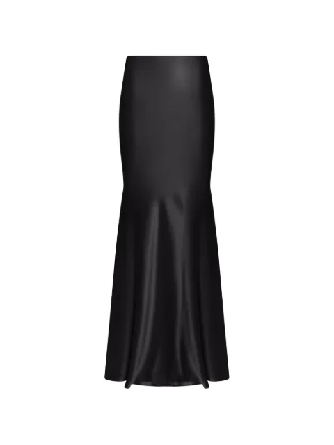 ALEXIA & ANTONIA bias-cut maxi skirt Black 21002511101