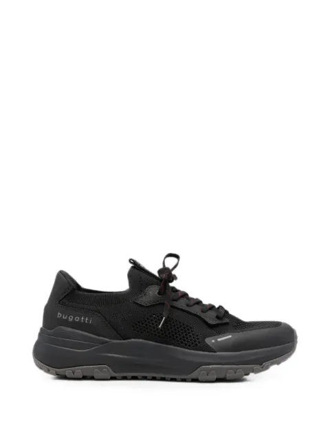 Bugatti mesh-panelled lace-up sneakers Black 321AVL606900