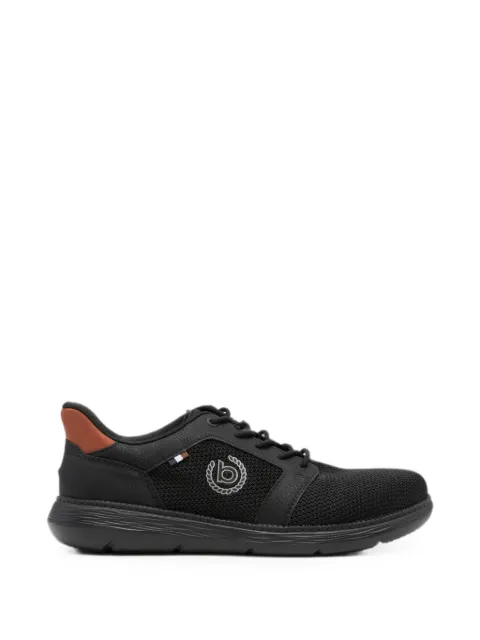 Bugatti logo-patch mesh-panel sneakers Black 335AFU086900