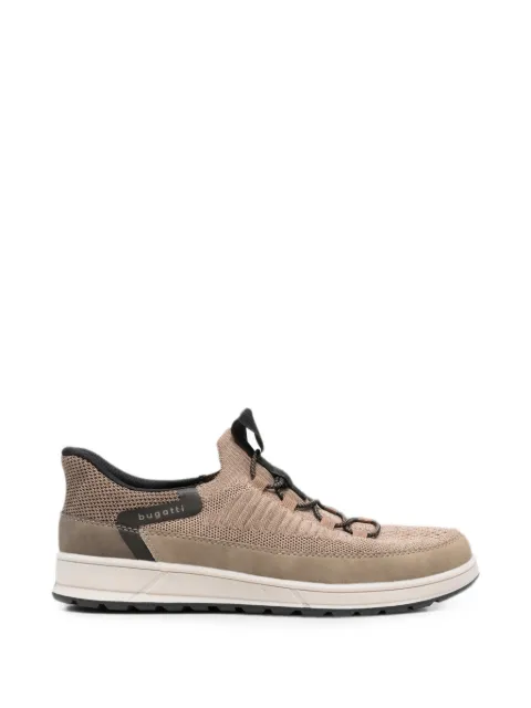 Bugatti mesh-knit lace-up sneakers Neutrals 335AFB6B69001400