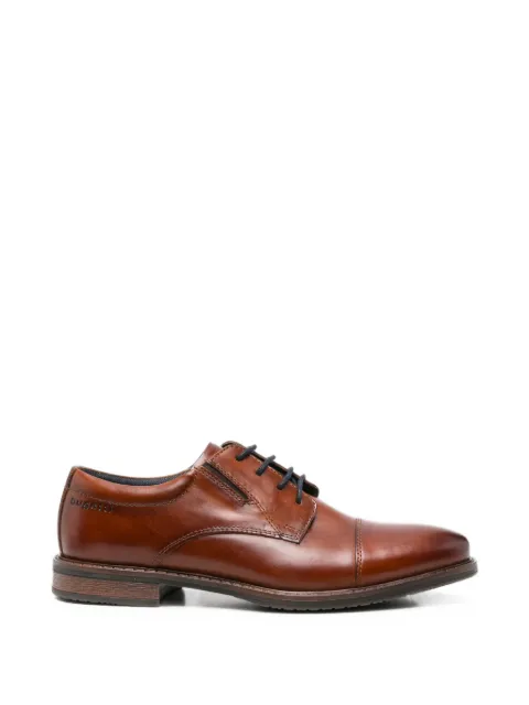 Bugatti cap-toe lace-up Derby shoes Brown 313ALK0410006300