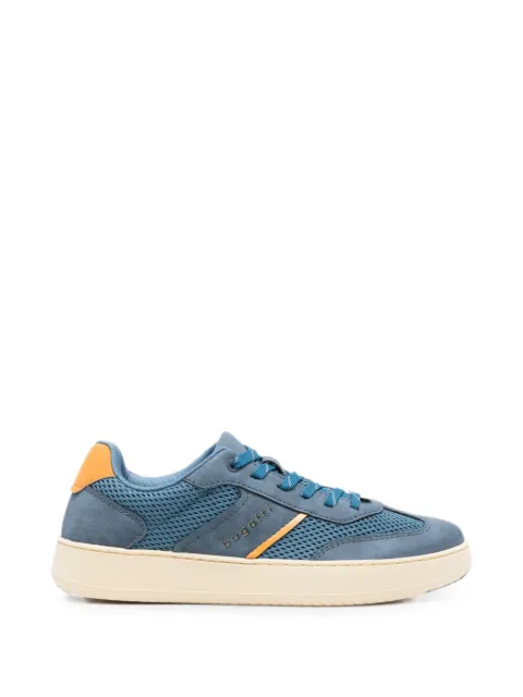 Bugatti mesh-panelled lace-up sneakers Blue 325AVH025500