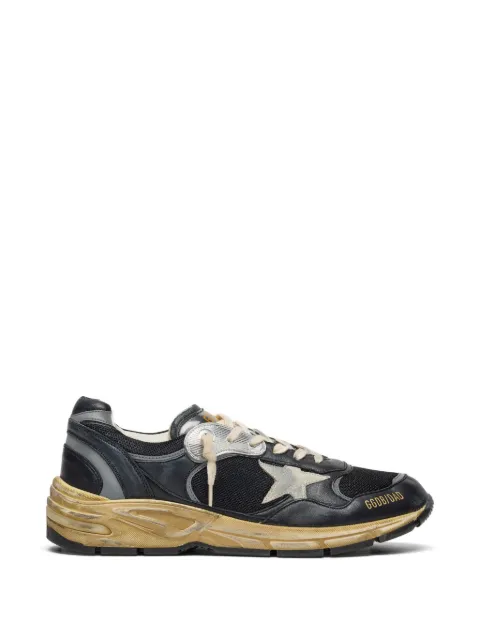 Golden Goose Dad-Star in black and silver mesh and nappa with ice-gray star sneakers Black GWF00884F003270