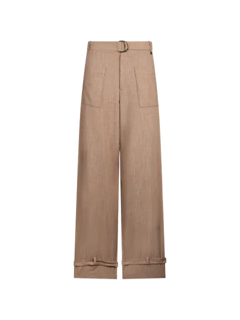 LIU JO belted trousers Neutrals WA6166T332A