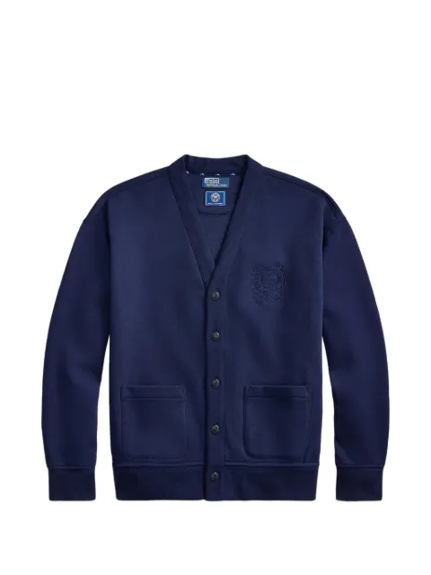 Polo Ralph Lauren crest patch pocket cardigan Blue 710B16044001