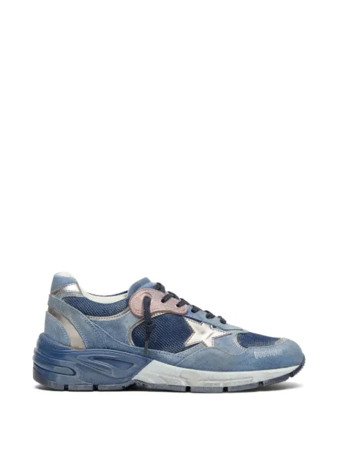 Golden Goose Dad-Star mesh and suede toe tongue heel and spur bio based Star sneakers Blue GWF00884F008876