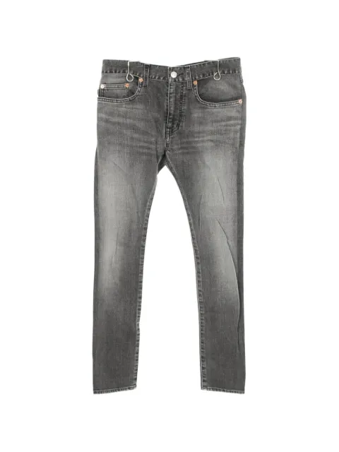 Balenciaga Pre-Owned 2010s distressed straight-leg jeans Grey 1056166