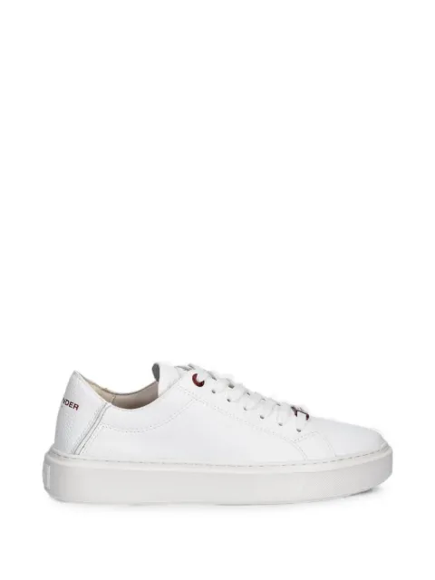 Alexander Smith London pebbled-leather sneakers White ALBDLUM9145
