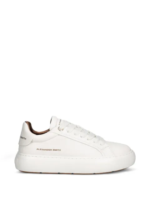 Alexander Smith Soho logo-print platform sneakers White ASBDSOW3560