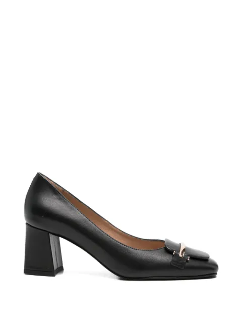 SERGIO MORETTI FIRENZE square-toe pumps Black 602025201