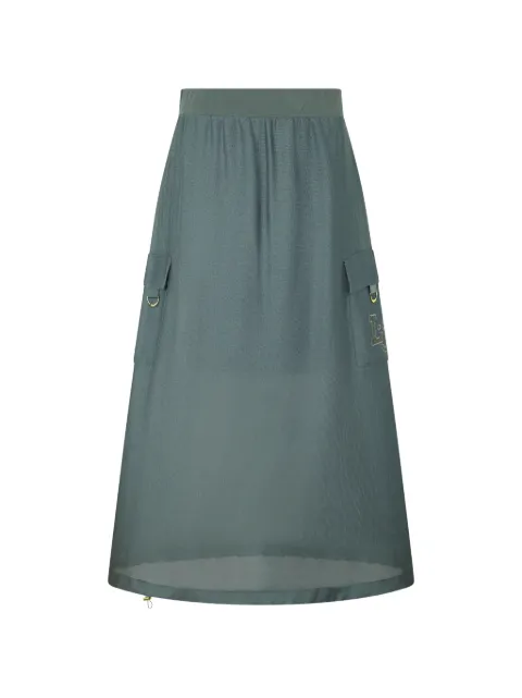 LIU JO patch-pocket maxi skirt Green TA6232T290A
