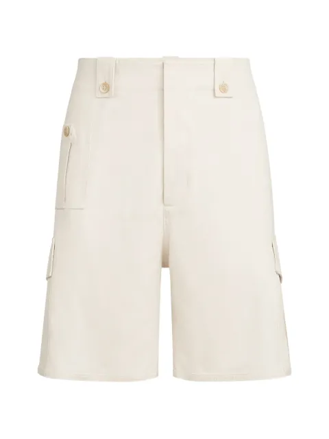Brunello Cucinelli Bermuda shorts with cargo pockets Neutrals MP544U0075C9002