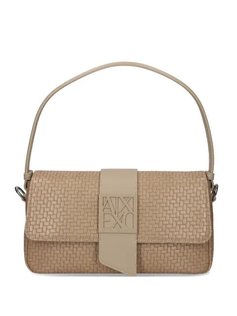 Armani Exchange woven-panel tote bag Neutrals XW002592AF22628