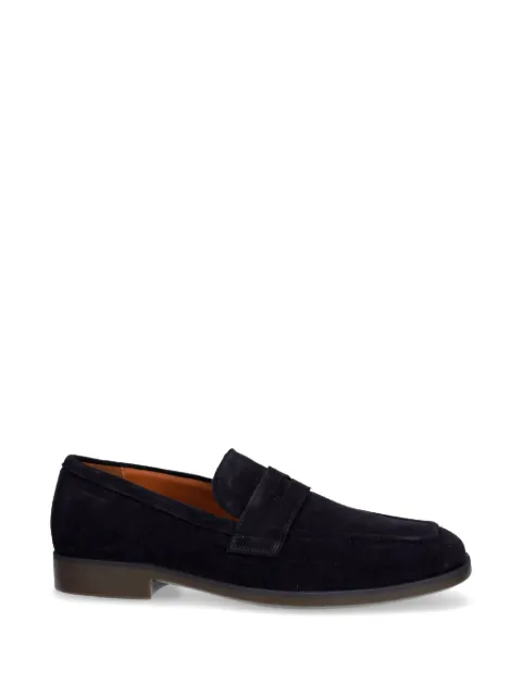 VAGABOND Troy suede penny loafers Blue 597314067