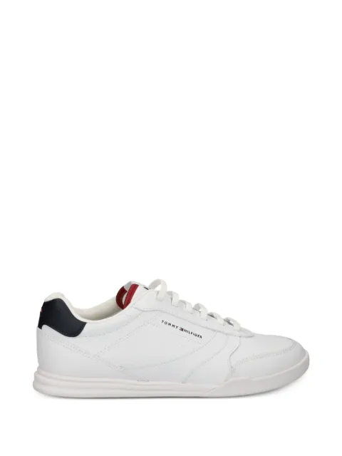 Tommy Hilfiger perforated leather sneakers White FM0FM05827