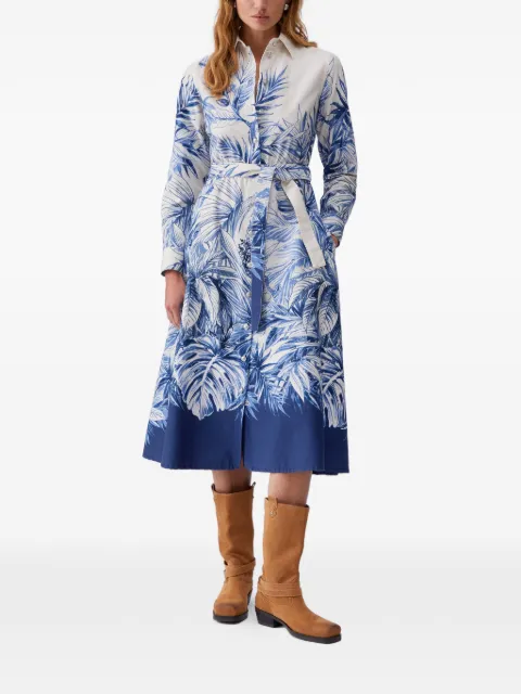 LIU JO long shirt dress Blue UA6305T6299