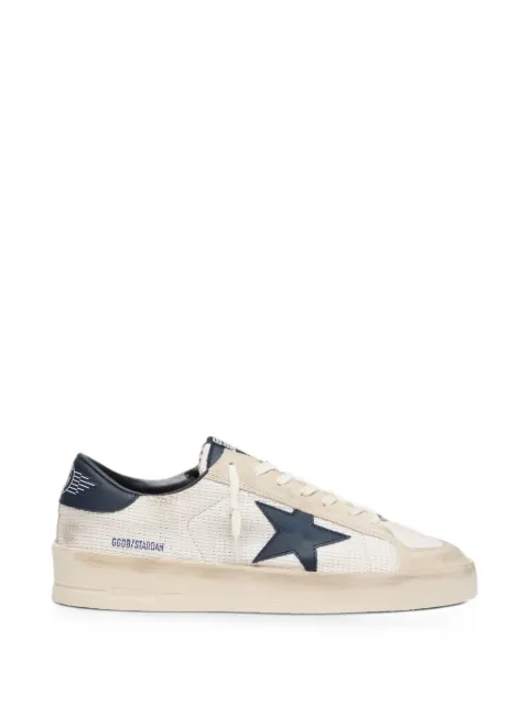 Golden Goose Stardan in beige suede with blue star Neutrals GMF01089F008537