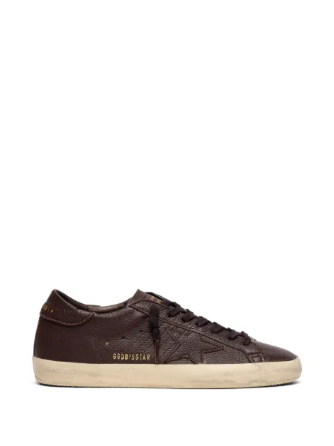 Golden Goose Super Star leather sneakers Brown GMF00101F008887