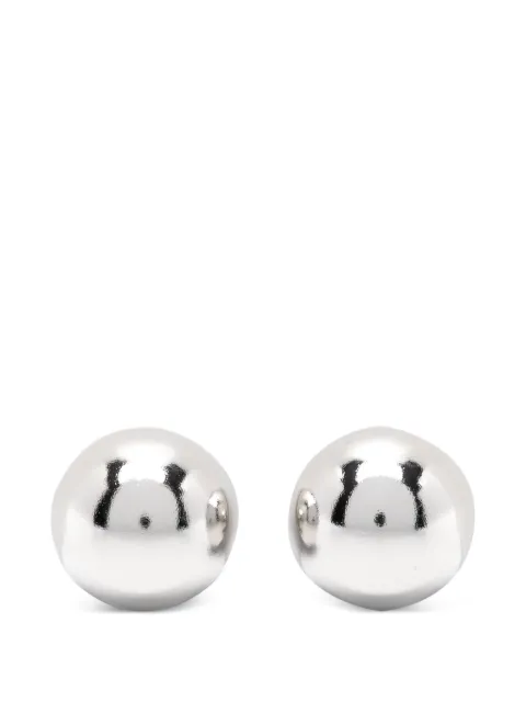 Silvia Gnecchi Sade maxi dome earrings Silver OR004SADE