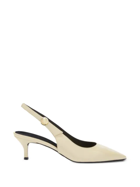 Furla Sfera slingback leather pumps Neutrals YJ07SFEY57000