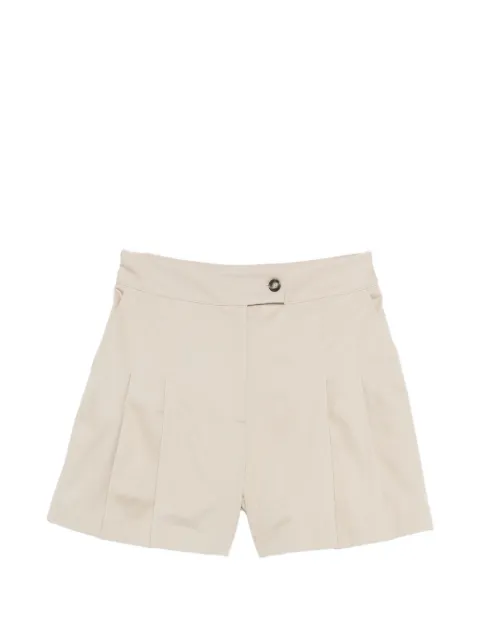 Fedeli Egon pleated shorts Neutrals TD000139