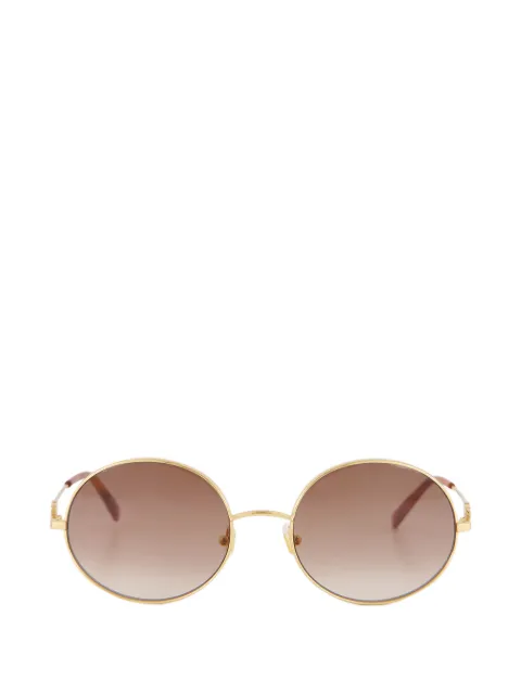 VALENTINO GARAVANI EYEWEAR VLogo Signature round-frame sunglasses Gold VG0027S