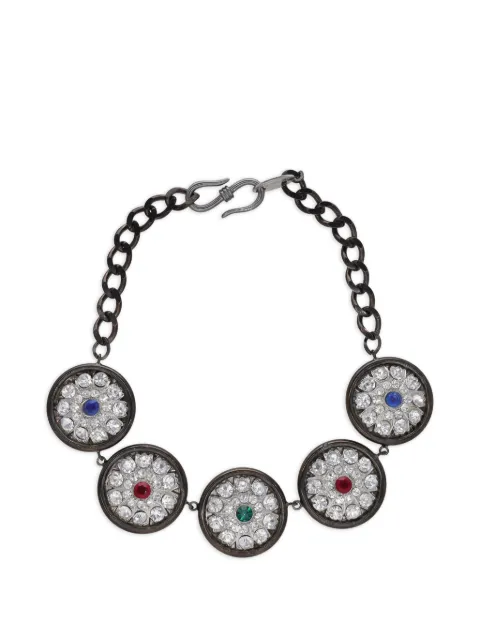 BOZART crystal-embellished necklace Silver W2202221