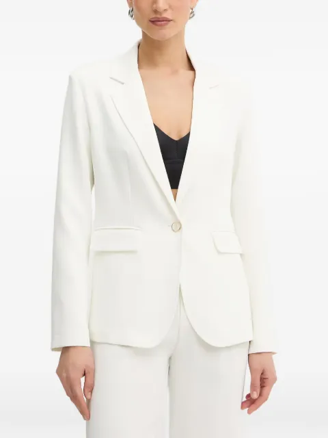 FRACOMINA logo-button blazer White FS26SJ3004W47601