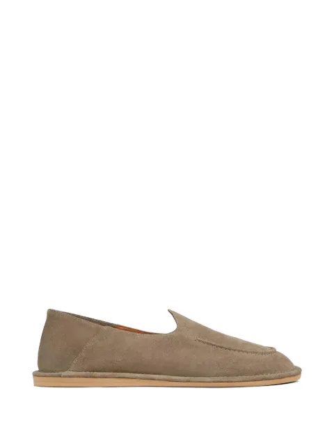 NAKED WOLFE Reef suede slip-on loafers Grey REEFTAUPE