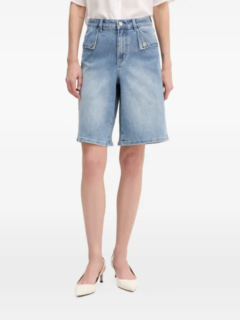 Joseph Ribkoff button-detail denim shorts Blue 262941