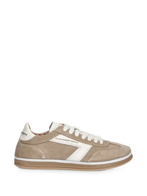 Alexander Smith Thames logo-print panelled sneakers Neutrals ASBDTMW3393