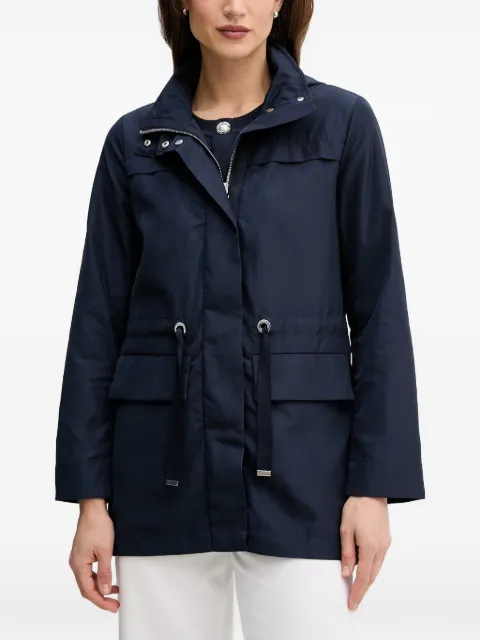 Joseph Ribkoff hooded drawstring jacket Blue 261630