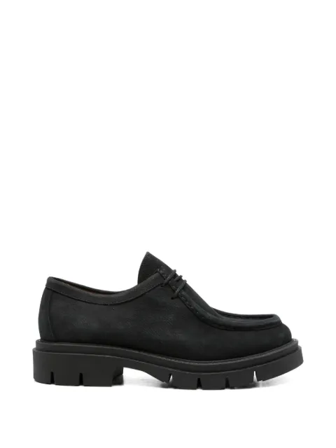 SERGIO MORETTI FIRENZE lace-up lug-sole derby shoes Black 601525211BLU