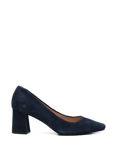 SERGIO MORETTI FIRENZE suede pumps Blue 602025203