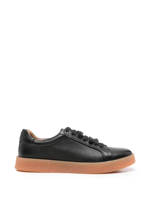 SERGIO MORETTI FIRENZE leather sneakers Black 396925207BLK