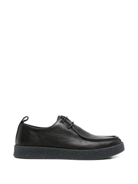 SERGIO MORETTI FIRENZE lace-up leather Derby shoes Black 396925208BLK