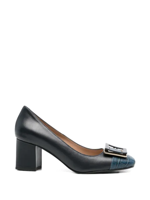 SERGIO MORETTI FIRENZE buckle-detail pumps Blue 602025208BLU