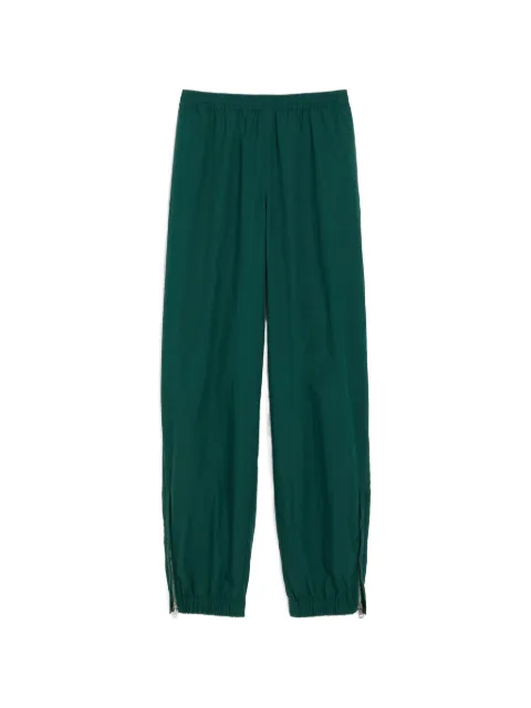 AMI Paris cotton Ami De Coeur track pants Green H26HTR879CO0237