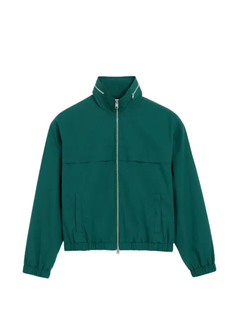 AMI Paris cotton and nylon canvas windbreaker Green H26HJK828CO0237